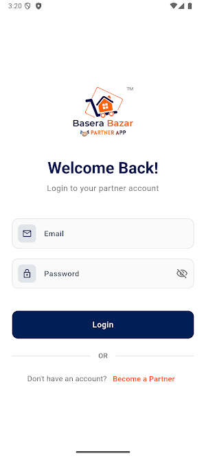 Basera Bazar Partner App Screenshot 1