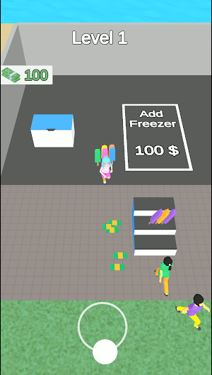 Idle Popsicle Seller Screenshot 0