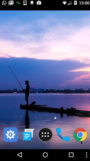 beautiful lake wallpaper Screenshot 1
