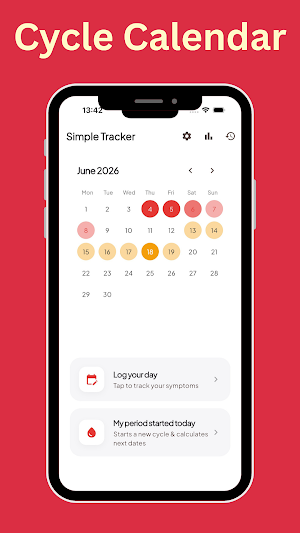 Period Tracker: Cycle Calendar Screenshot 1