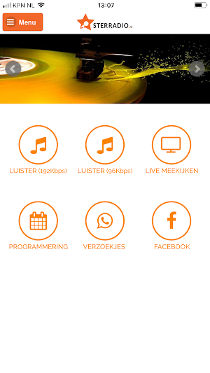 Sterradio.nl Screenshot 1