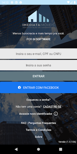 Imediata Imóveis - Administração de condomínios Screenshot 0