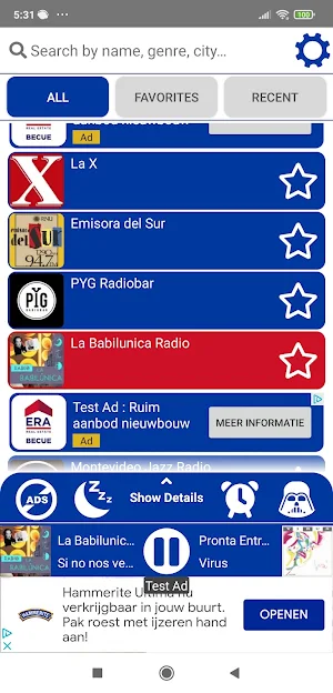 Uruguay Radios Screenshot 0