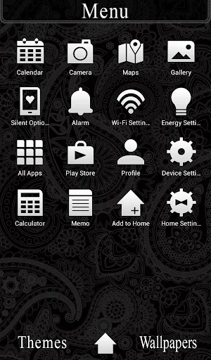Paisley Design Theme Screenshot 1