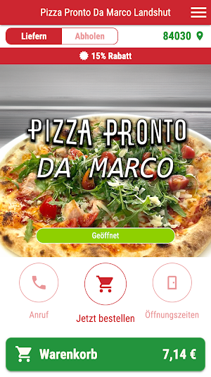 Pizza Pronto Da Marco Landshut Screenshot 0