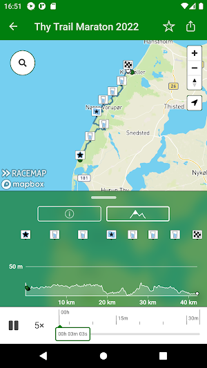 Time2Time Racemap Screenshot 1
