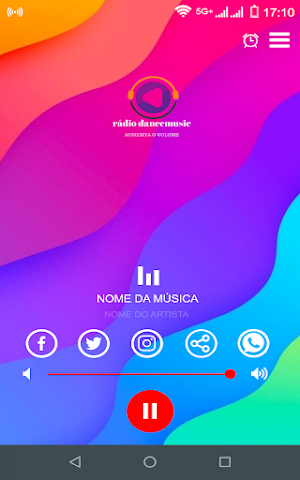 Web Rádio Dance Music Screenshot 1