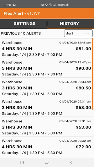 Flex-Alert Screenshot 3