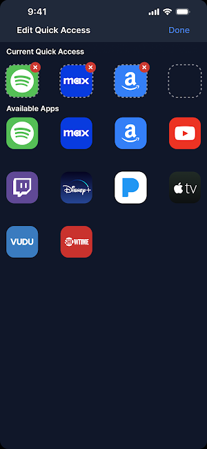 UniMote: Universal Remote Screenshot 2