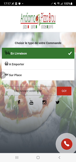 Andiamo Pizza Brou Screenshot 0