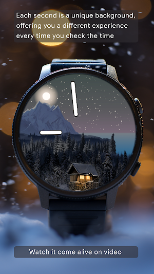 Winter Adventure Watch Face Screenshot 3