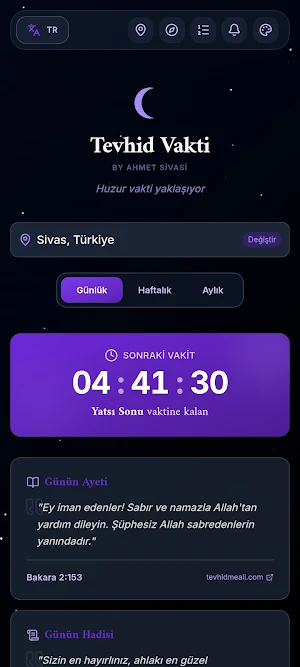 Tevhid Vakti Screenshot 0