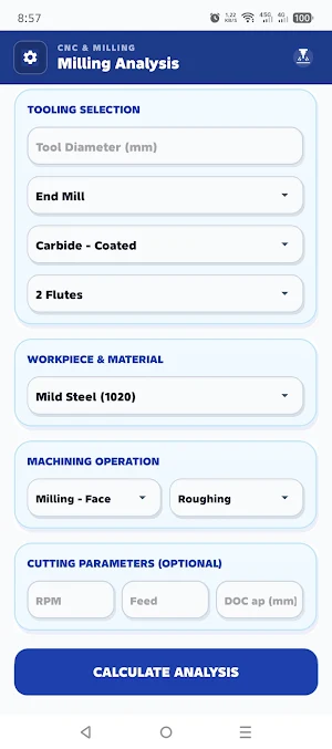 Machinist Nexus: Calculators Screenshot 3