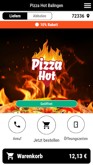 Pizza Hot Balingen Screenshot 0