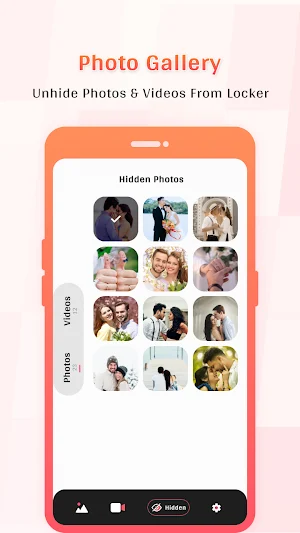 Gallery - Hide Photos & Videos Screenshot 2