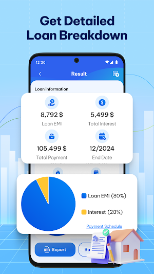 EMI Loan Calculator - LoanTool Screenshot 1