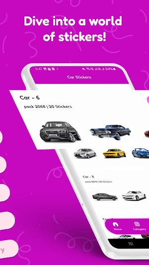 Car Stickers Screenshot 1