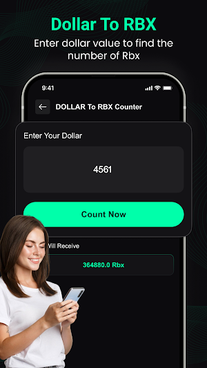 Daily Rbux Counter & RBX Calc Screenshot 1