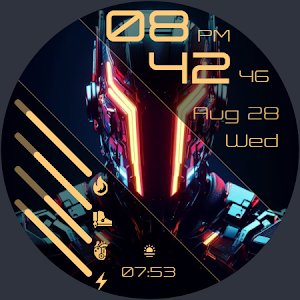 Sci-Fi Robot Futuristic Face Screenshot 3