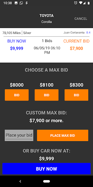 Autobidders Screenshot 3