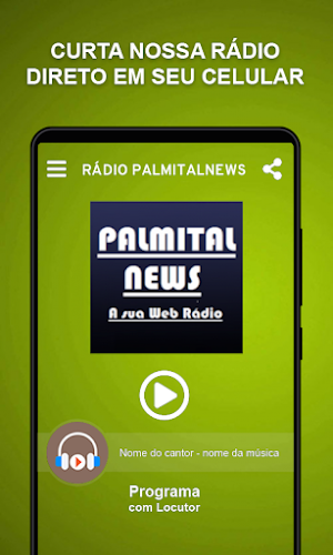 RÁDIO PALMITAL NEWS Screenshot 0