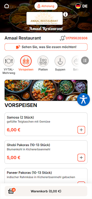 Amaal Restaurant Screenshot 3