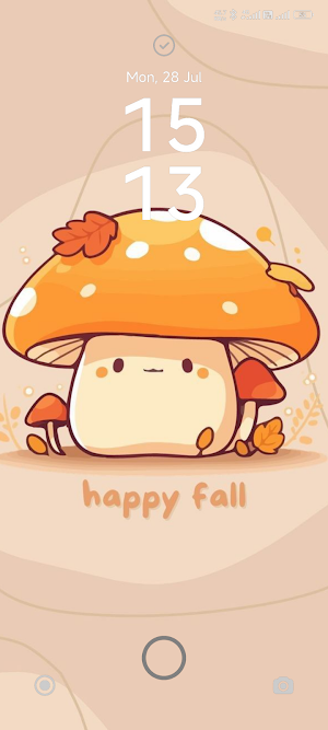 Cute Fall Wallpaper Screenshot 0