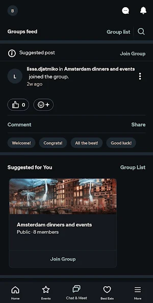 Share-A-Table Screenshot 1