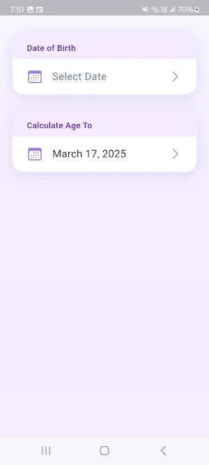 Age Calculator Screenshot 0
