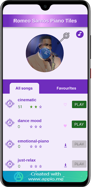 Romeo Santos Piano Tiles Screenshot 2