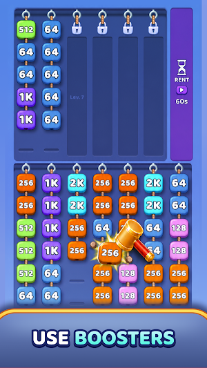 Linked Cubes 2048 Screenshot 3