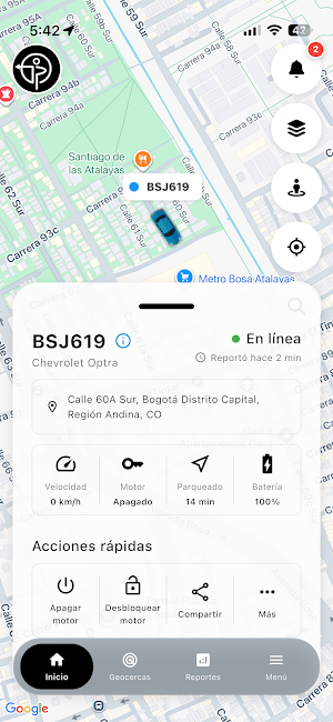 Arjuna GPS Screenshot 3