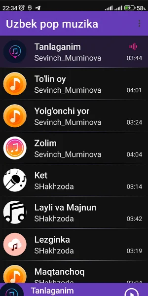 Uzbek pop muzika 7 Screenshot 0