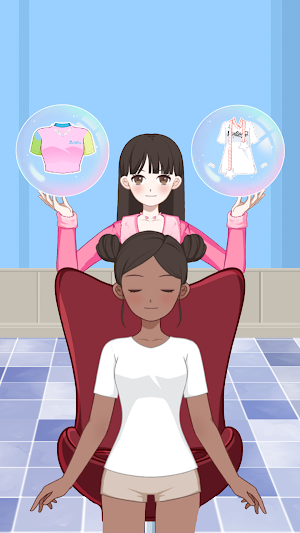 Left or right: Magic Dress up Screenshot 1
