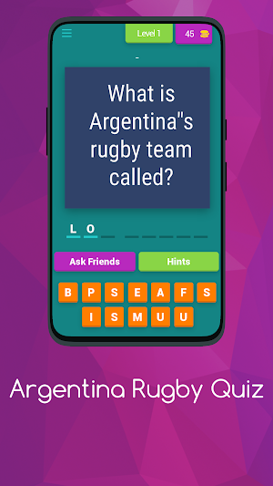 Ultimate Argentina Rugby Quiz Screenshot 3