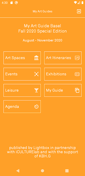 My Art Guide Basel | Fall 2020 Special Edition Screenshot 2