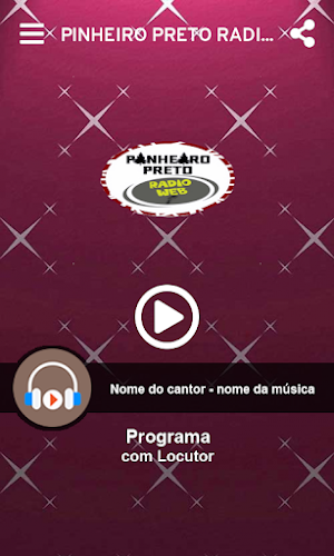 Pinheiro Preto Radio Web Screenshot 0