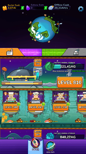 Frontiers: Idle Space Colonies Screenshot 2