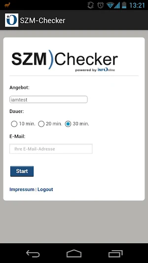 SZM-Checker Screenshot 1