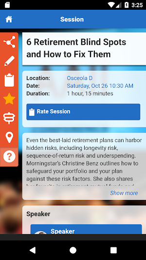 AAII Investor Conferences Screenshot 2