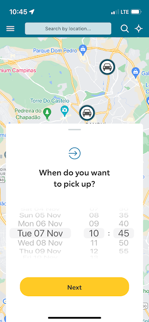 KINTO Flex Ireland Screenshot 2