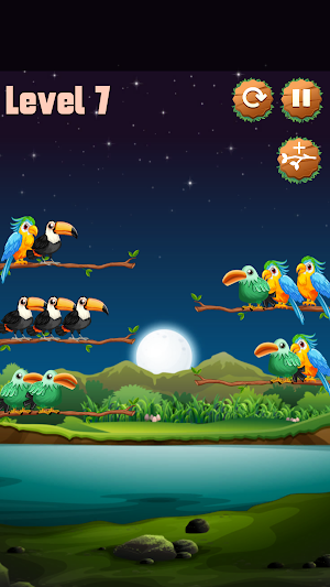 Color Sort Puzzle - Bird Games Screenshot 2