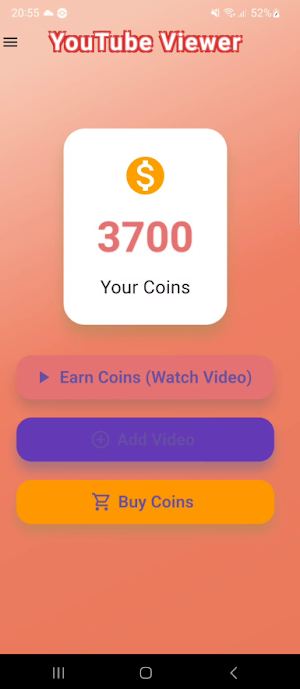 Video Viewer – Earn Coins Screenshot 0