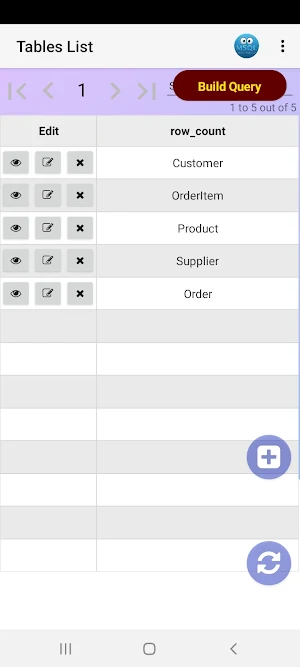 Web Connect - MSSQL Manager Screenshot 2