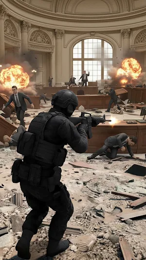 Cover Shoot Out : Gun Shooting Screenshot 0