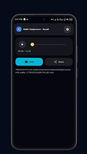 Audio Compressor Offline Screenshot 1