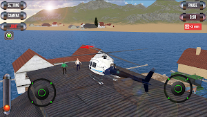Helicopter Mountain Rescue Screenshot 0