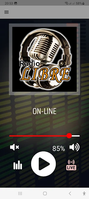 Libre Radio S.R. Screenshot 1