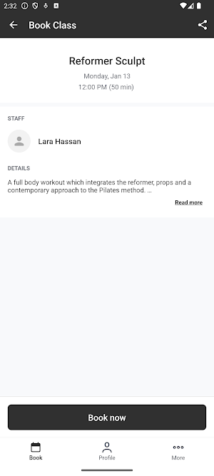 CORE a Body by Lara Studio Screenshot 2