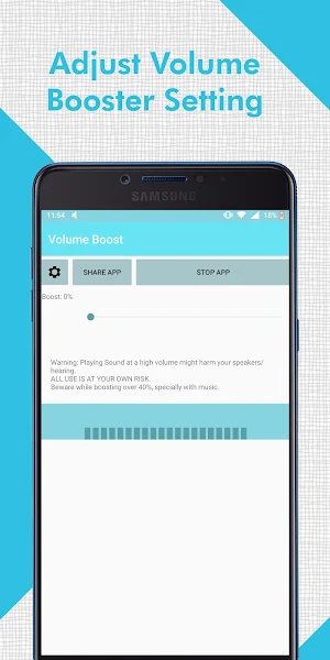 Volume Booster for Android Screenshot 1